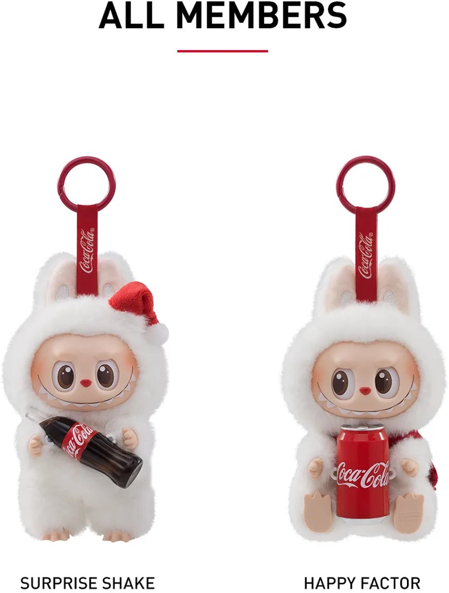 Pop Mart Labubu The Monsters Coca Cola Series Vinyl Face Sealed Case (6 Blind Box)